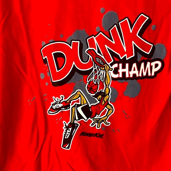 Hoop Kid S/S Youth Basketball Theme Tee - Picture 2 of 4